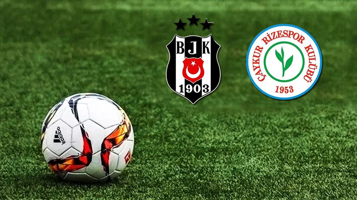 Trendyol Sper Lig: Beikta - Rizespor ma canl izle!