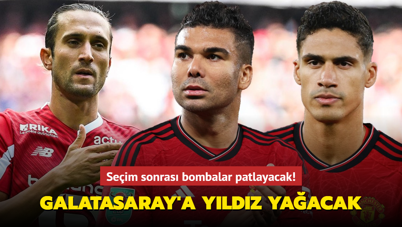 Galatasaray'a yldz yaacak! Seim sonras bombalar patlayacak