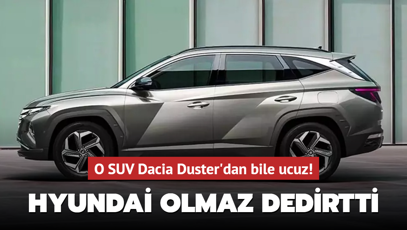 Hyundai olmaz dedirtti: 175.000 TL indirim yapt! Dacia Duster'dan bile ucuz SUV frsat