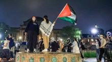 ABD niversitelerindeki Gazze eylemleri durulmuyor: Alk grevi balad