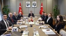 Cumhurbakan Yardmcs Cevdet Ylmaz, TM Bakan Gltepe ile bir araya geldi 