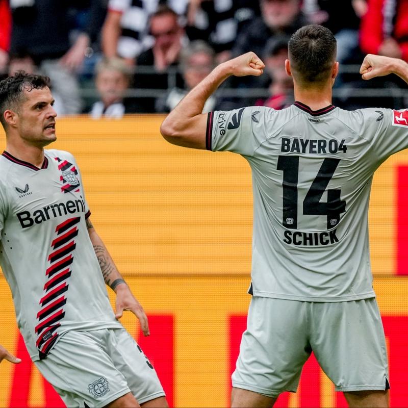 ampiyon Leverkusen'den deplasmanda 5 goll galibiyet!