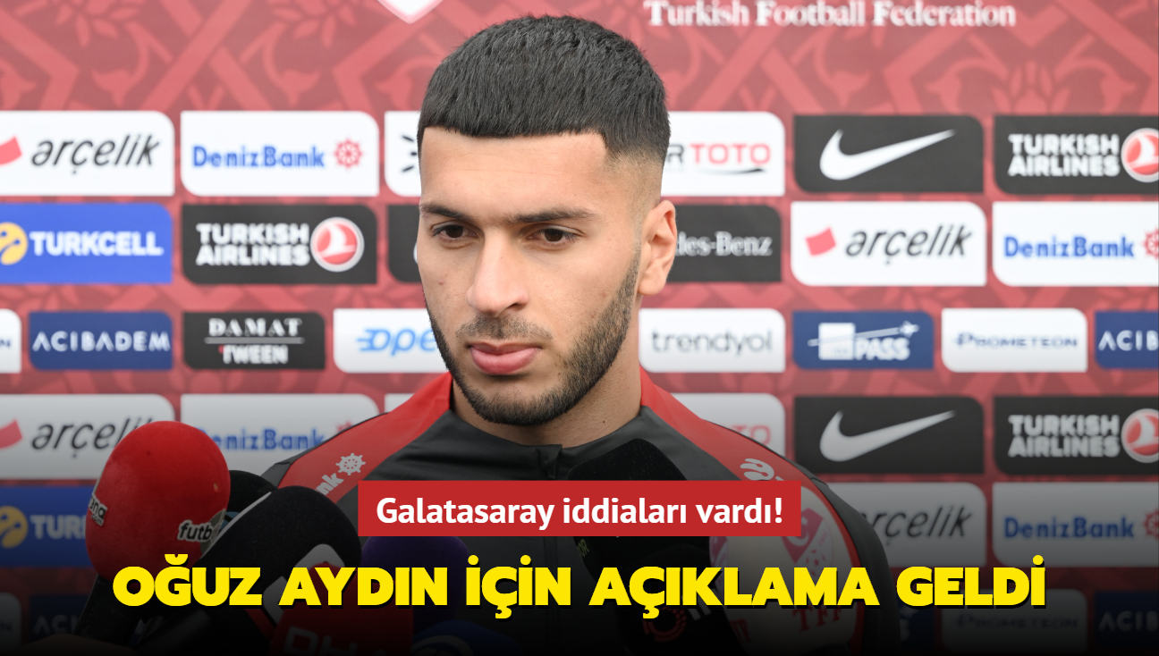 Galatasaray iddialar vard! Ouz Aydn iin aklama geldi