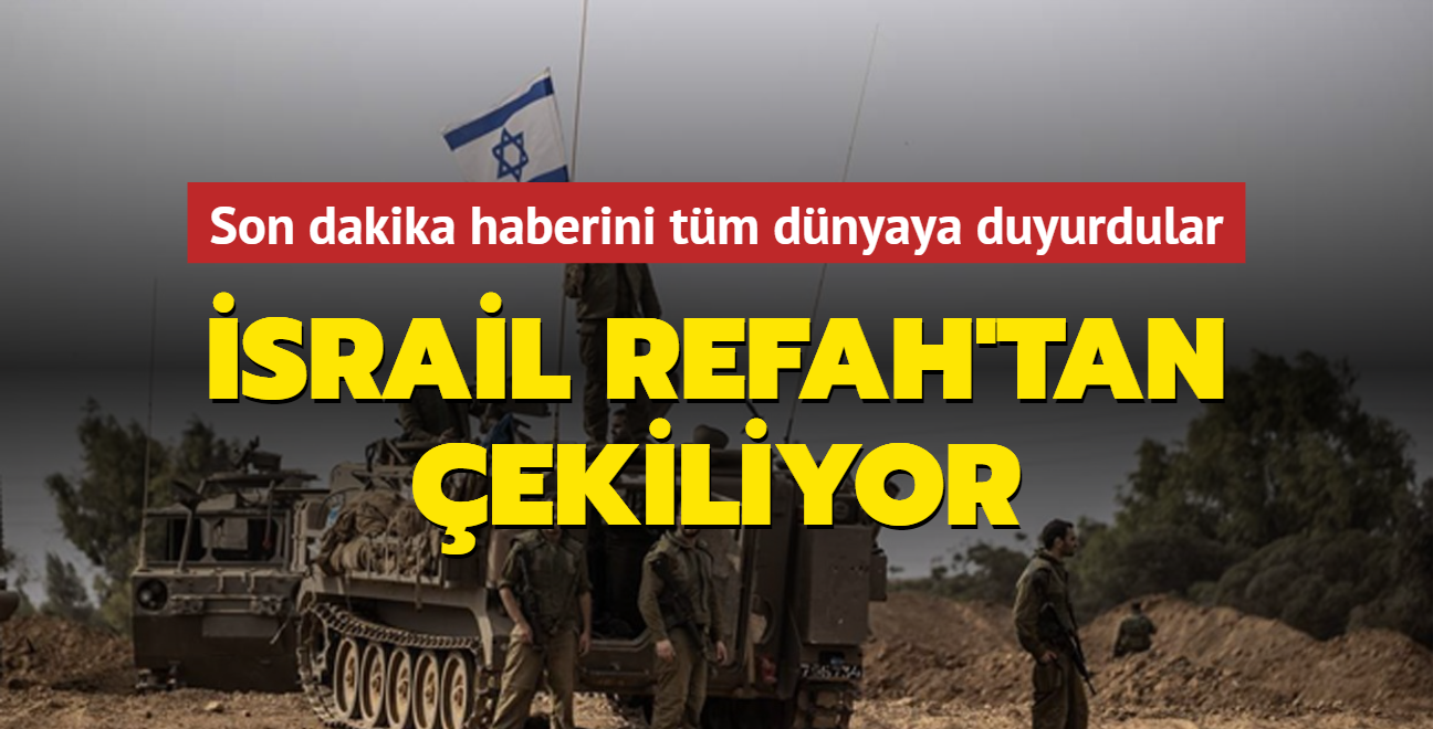 srail ordusu, Refah'n dousundaki baz mahalleleri boaltmaya balad