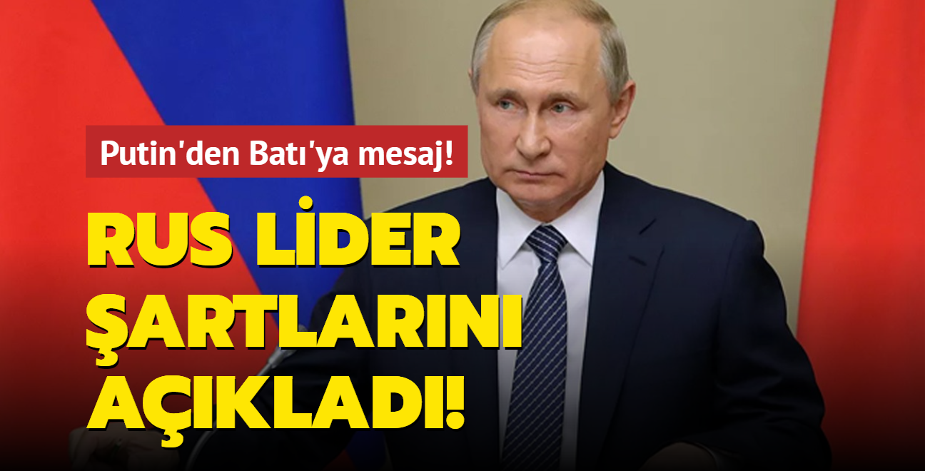 Rus lider artlarn aklad... Putin'den Bat'ya mesaj!