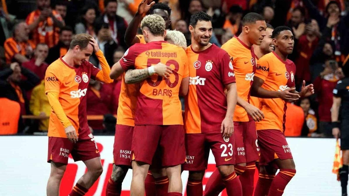 Galatasaray tek kulvarda farkn ortaya koydu!