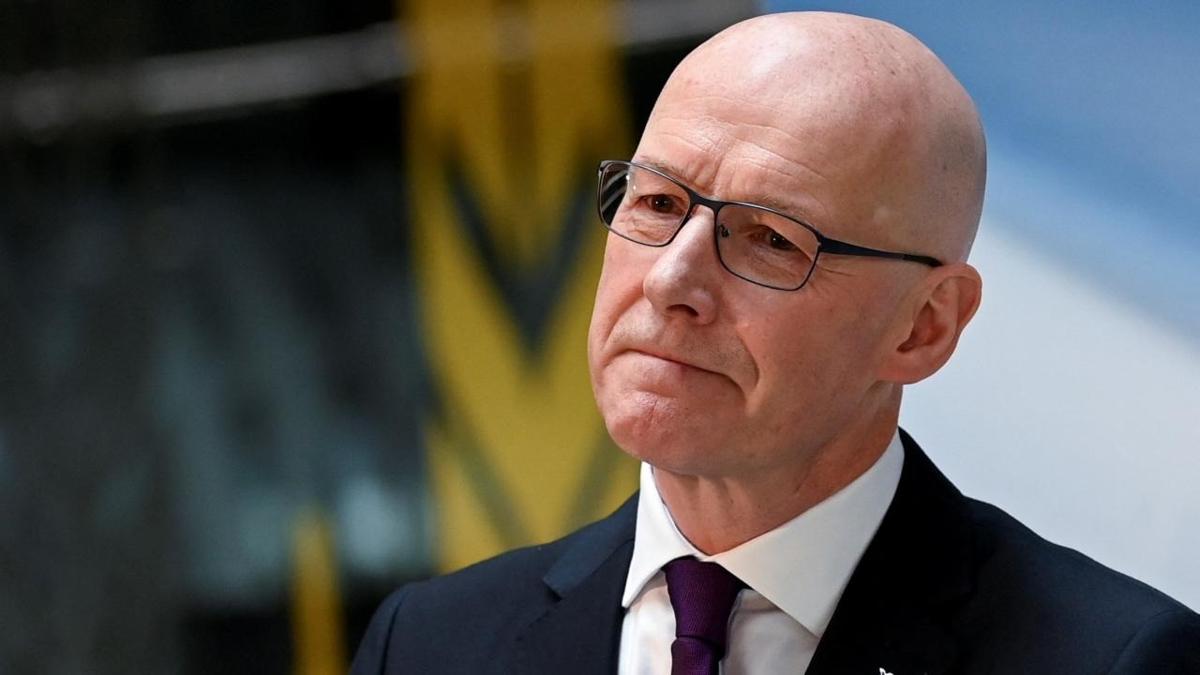 John Swinney SNP Genel Bakan skoya Babakan fotoraflar resimleri