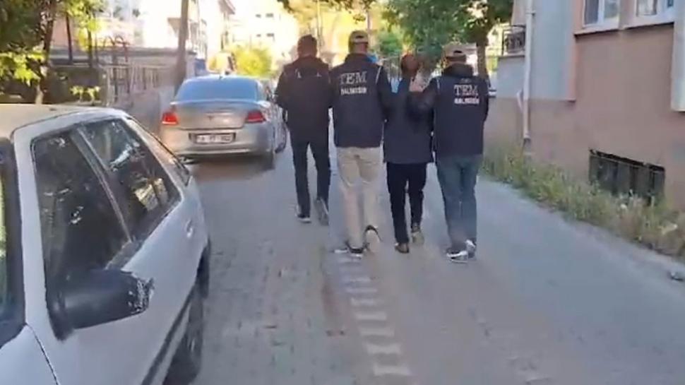Balıkesir'de PKK'ya darbe: 5 kişi yakalandı