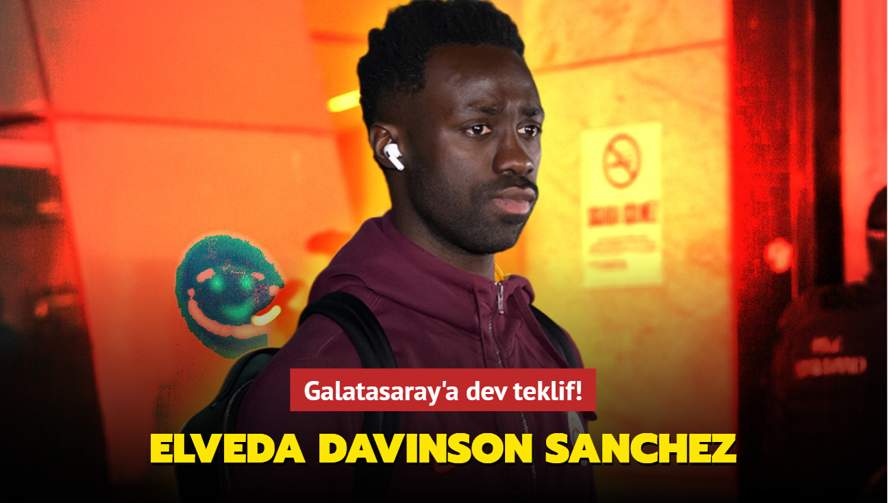 Elveda Davinson Sanchez! Galatasaray'a dev teklif: Ayrlk gerekleti