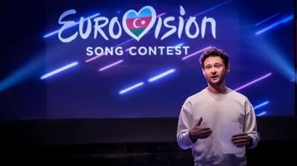 Azerbaycan'n Eurovision karnesinin faturas Eldar Gasimov'a kesildi