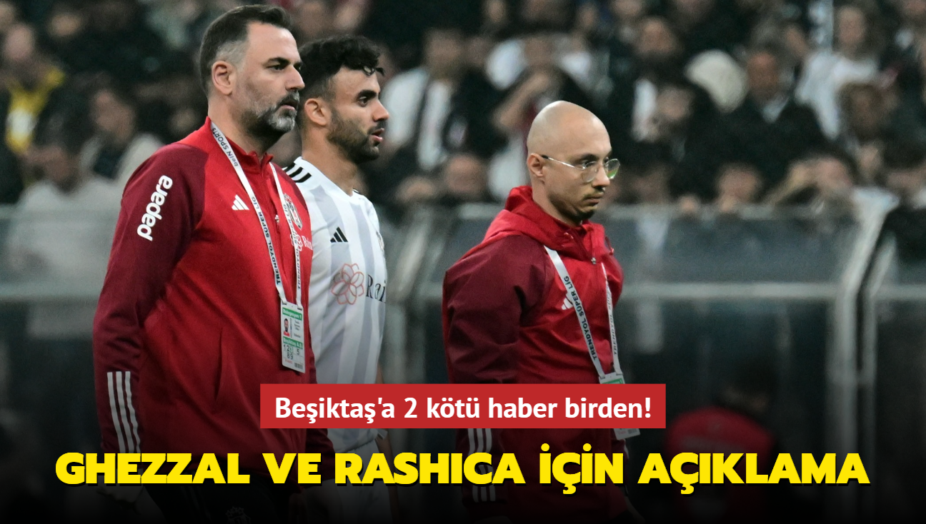 Beikta'a 2 kt haber birden! Rachid Ghezzal ve Milot Rashica iin aklama geldi