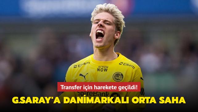 Galatasaray'a Danimarkal orta saha! Transfer iin harekete geildi