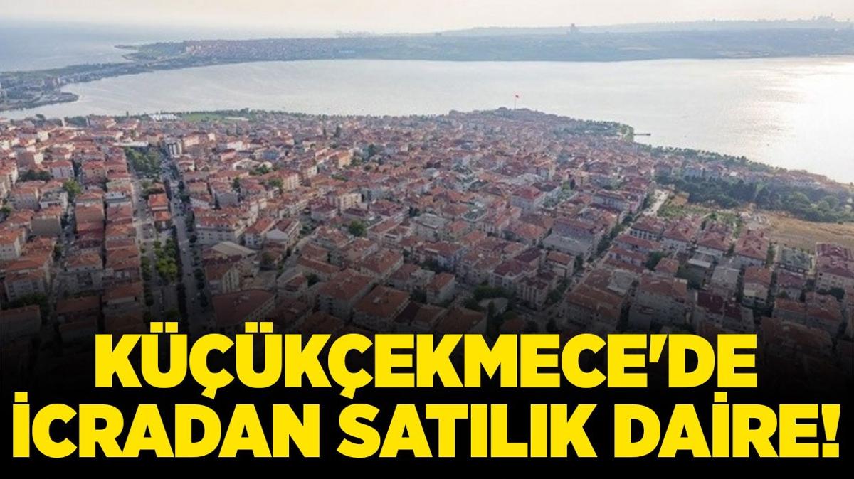 Kkekmece'de icradan satlk daire!