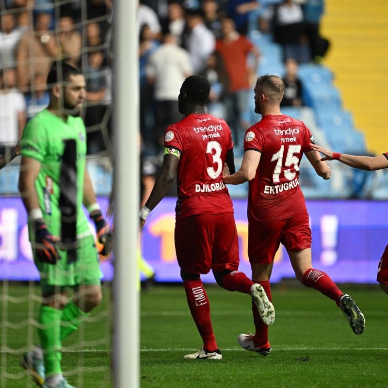 Gaziantep FK'dan Adana deplasmannda 6 goll ov!