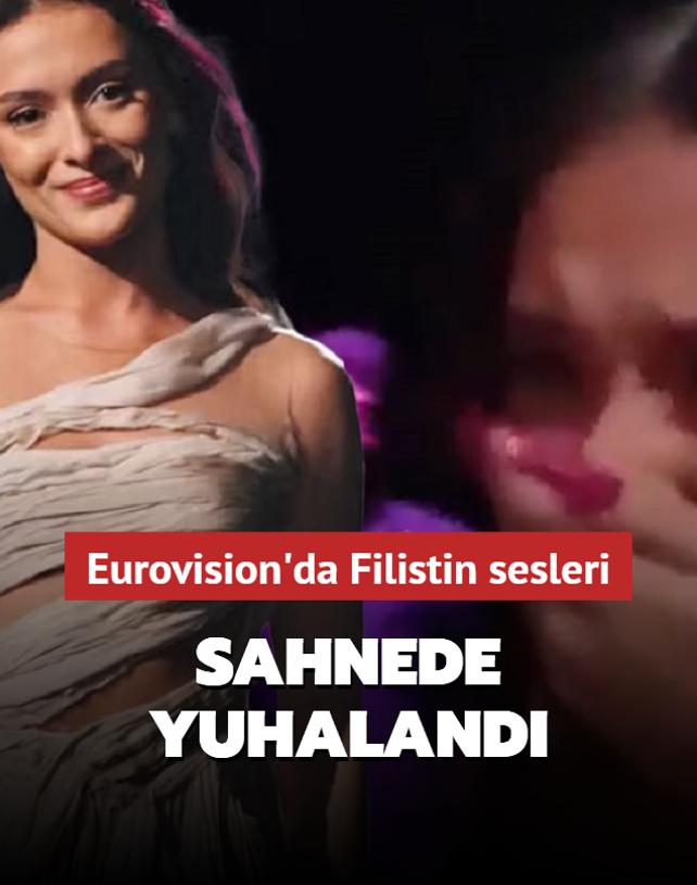 Eurovision sahnesinde yuhaland