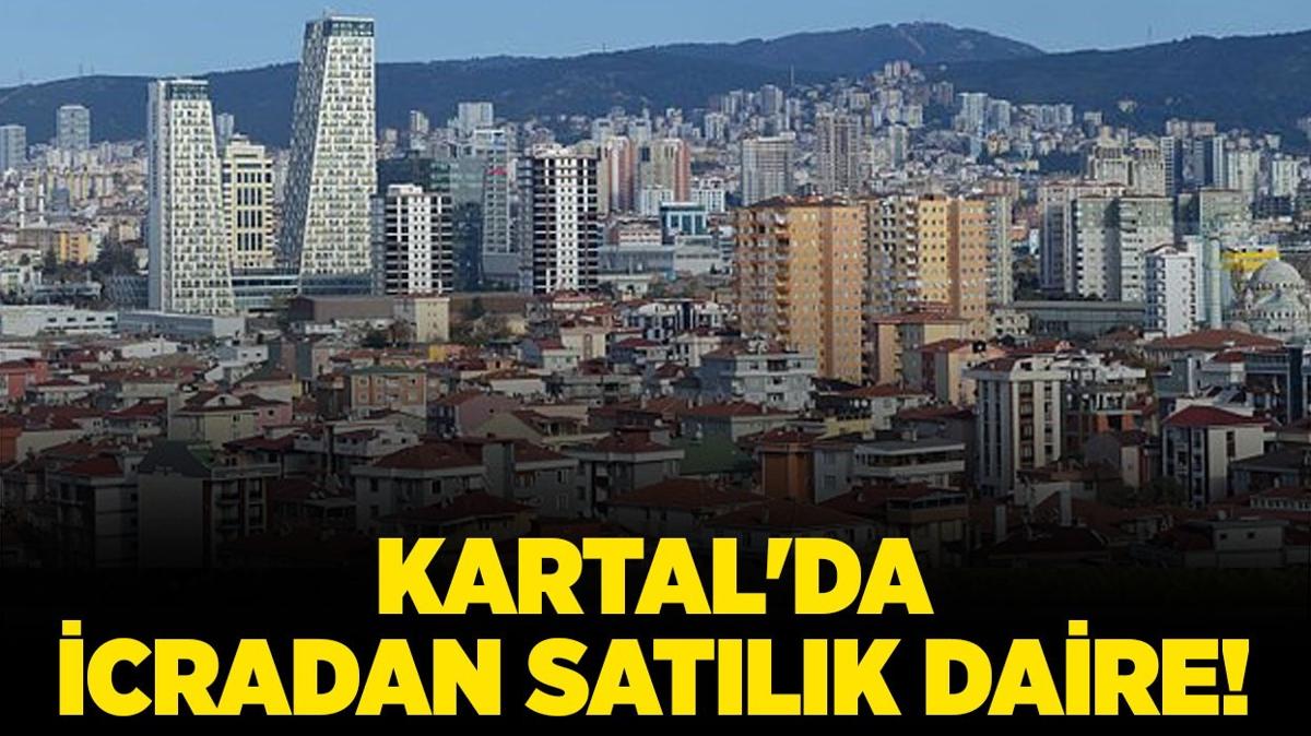 Kartal'da icradan satlk daire!