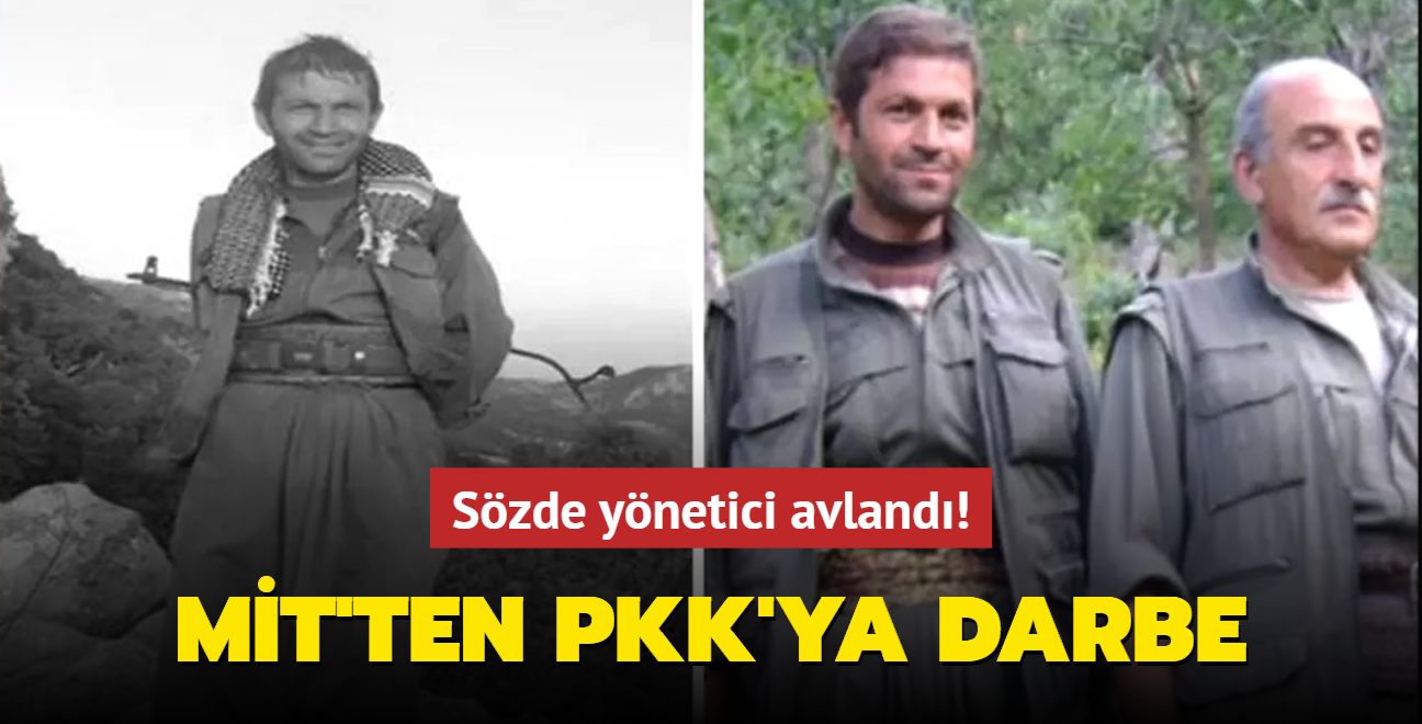 MT'ten PKK'ya darbe: Szde ynetici avland