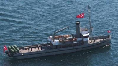 TCG Nusret Mze Gemisi Mersin'de ziyarete alacak