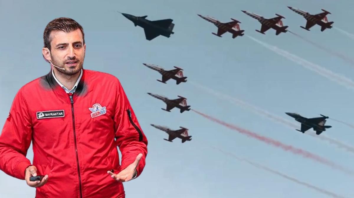 Seluk Bayraktar'dan heyecanlandran paylam: Gizemli kanatlarmzda...