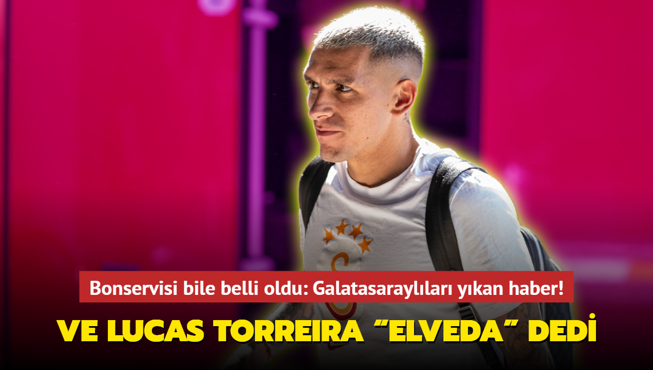 Ve Lucas Torreira �Elveda� dedi! Bonservisi bile belli oldu: Galatasarayl�lar� y�kan haber