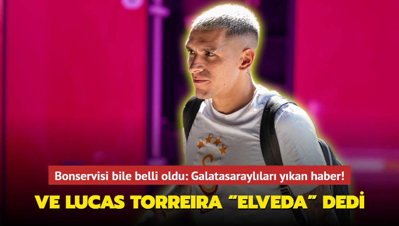 Ve Lucas Torreira Elveda dedi! Bonservisi bile belli oldu: Galatasarayllar ykan haber