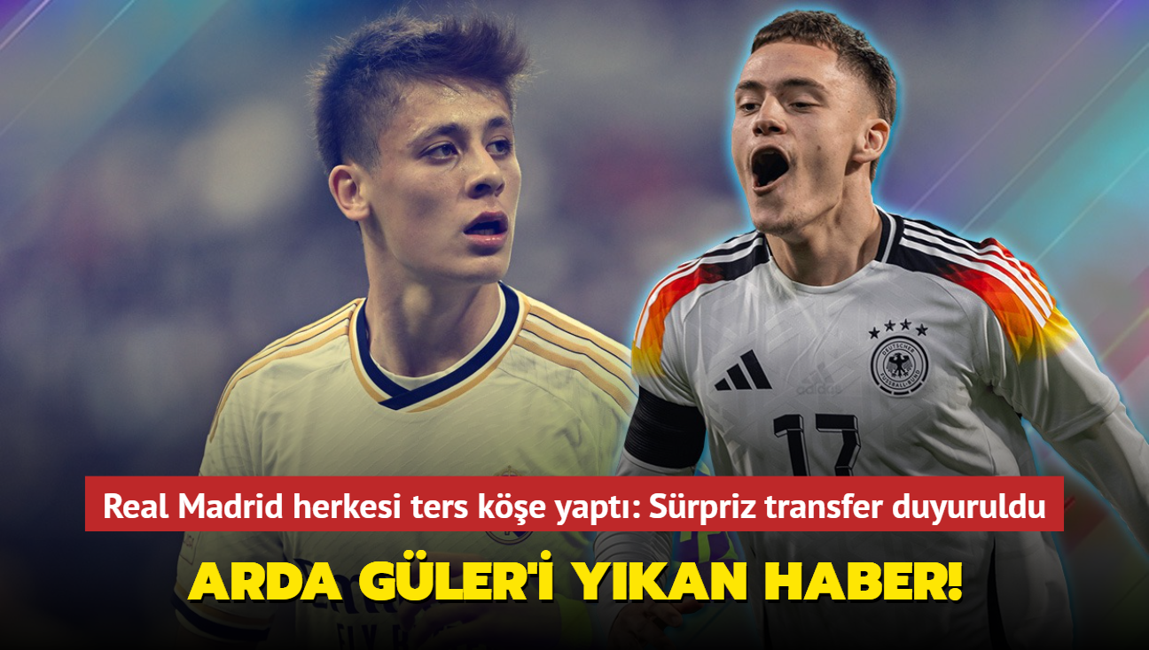 Arda Gler'i ykan haber! Real Madrid, herkesi ters ke yapt: Srpriz transfer karar....