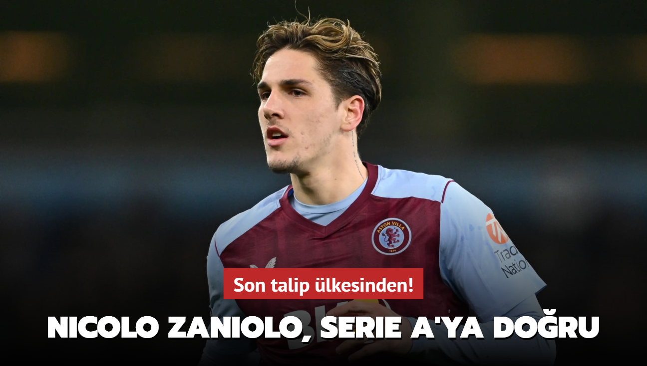 Son talip lkesinden! Nicolo Zaniolo, Serie A'ya doru