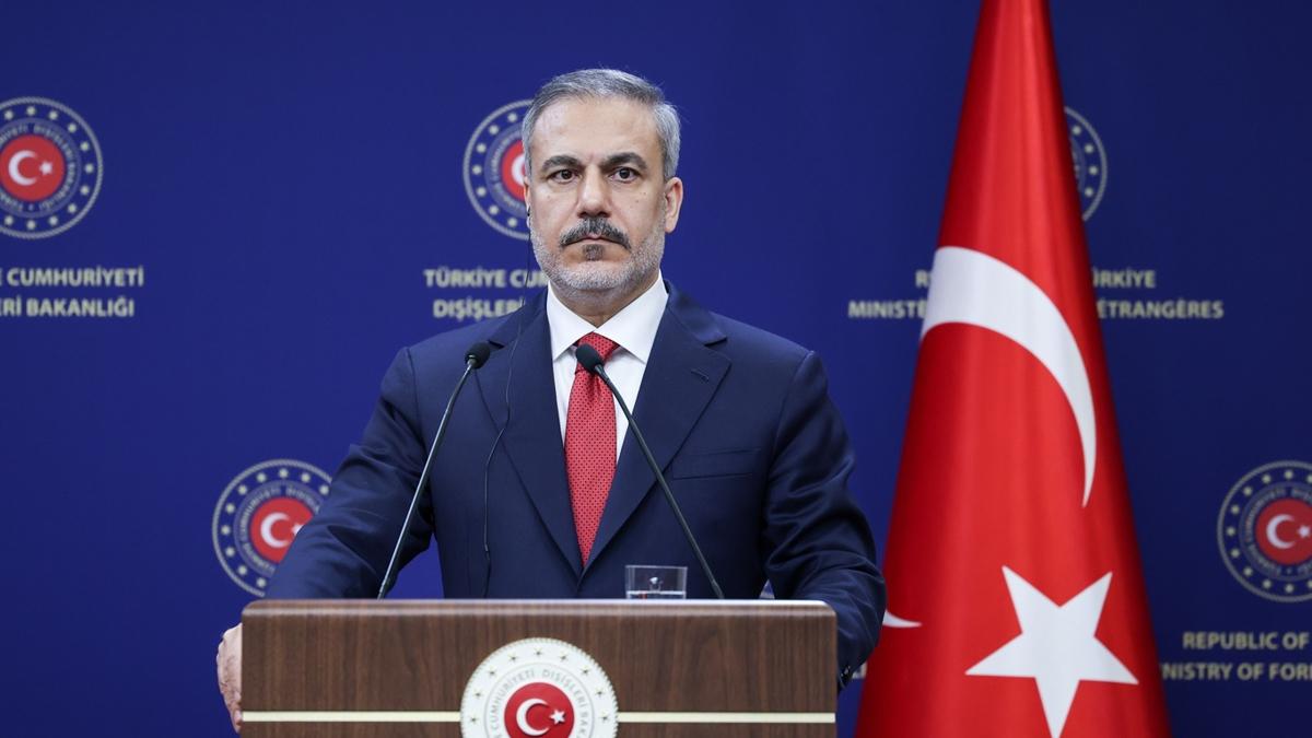 Bakan Fidan'dan net mesaj: Kta sahanl bizim krmz izgimizdir