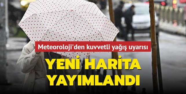 Meteoroloji'den kuvvetli ya uyars... Bu blgeler dikkat! 