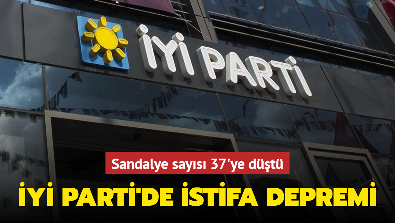 Y Parti'de istifa depremi! Sandalye says 37'ye dt