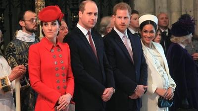 Prens William Meghan Markel ve Prens Harry'i Kate Middleton'n yanna yaklatrmyor
