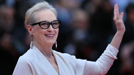 Meryl Streep'in Cannes Film Festivali, Altn Palmiye Onur dl alnca gzyalarna hakim olamad
