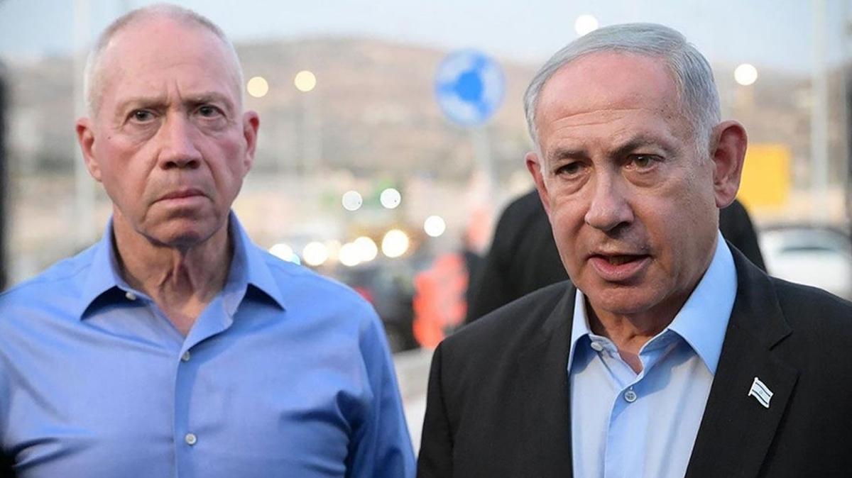 Netanyahu sorunlar yaad Savunma Bakan ile grecek
