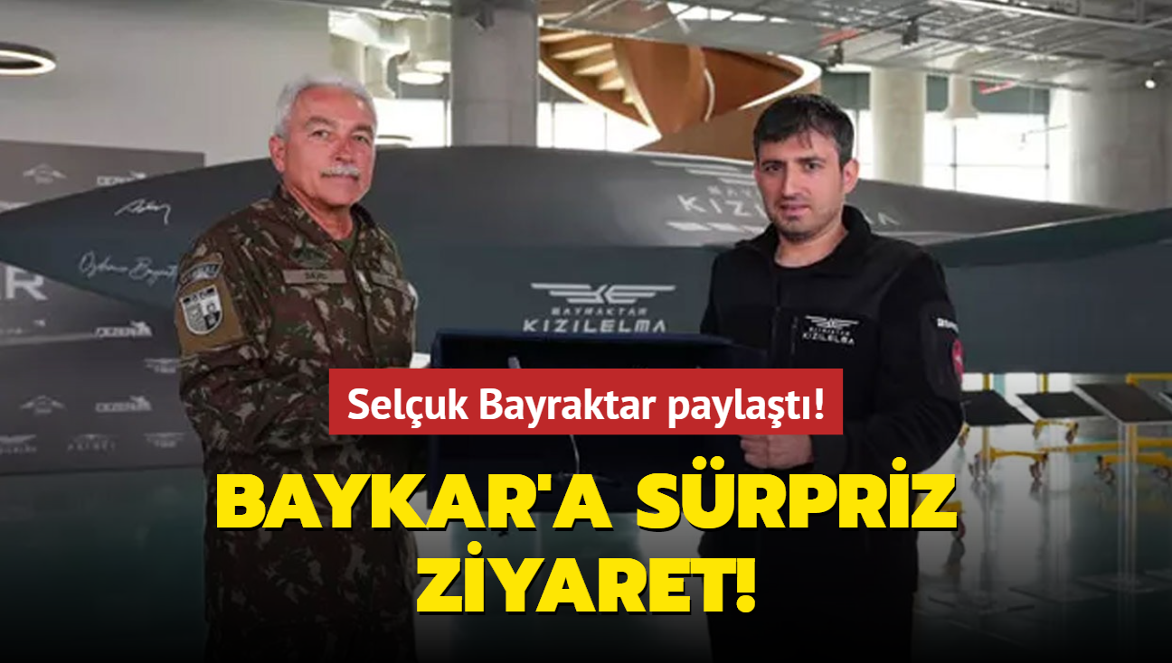 Seluk Bayraktar paylat! Brezilya'dan Baykar'a srpriz ziyaret!