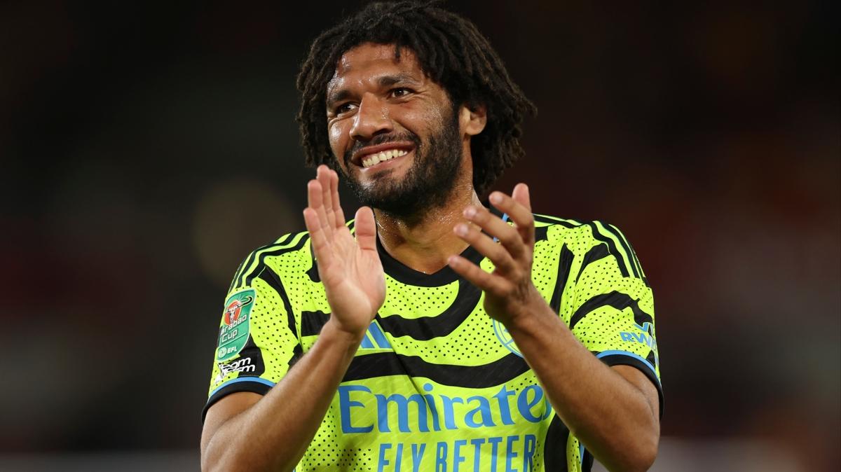 Mohamed Elneny Arsenal'a veda etti!