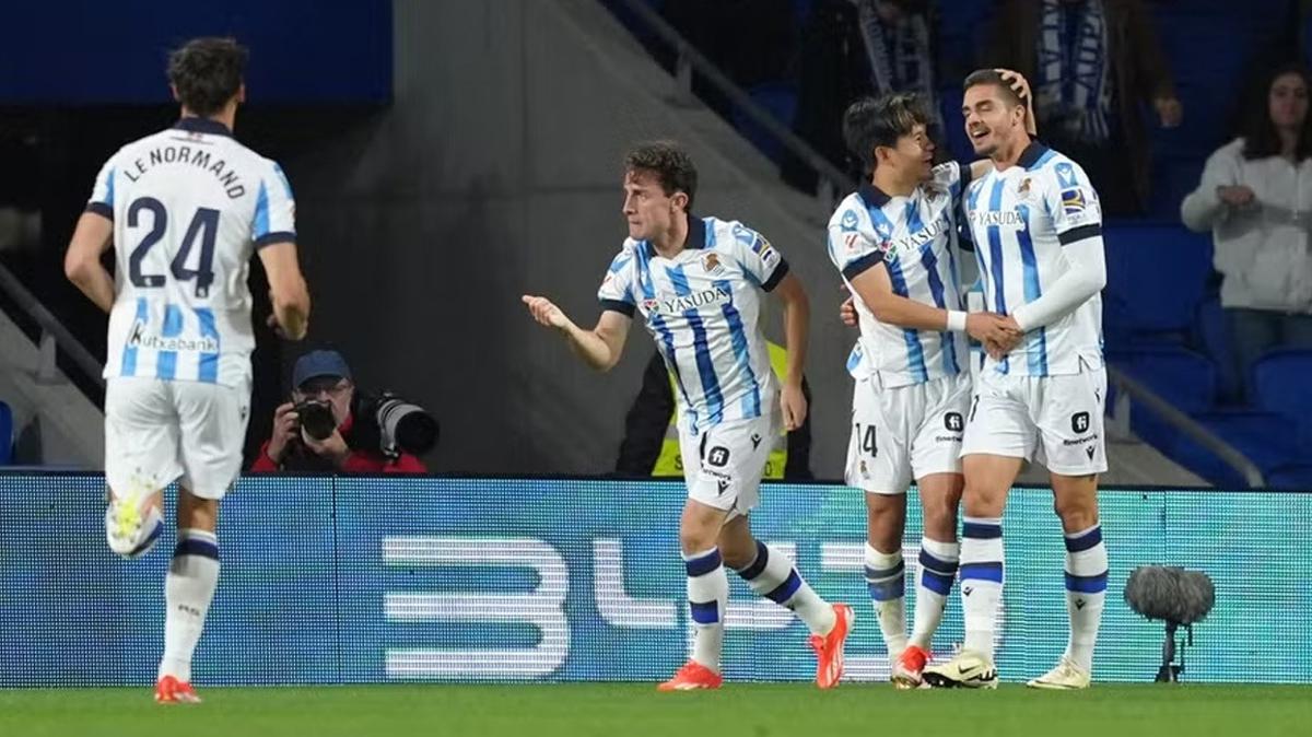 Real Sociedad, sahasnda tek golle galip geldi