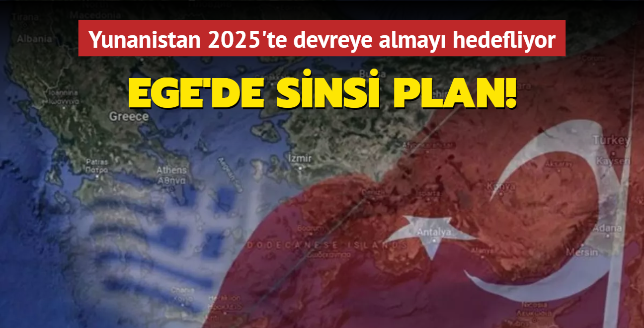 Yunanistan'n Trkiye'yi kzdracak Ege plan!