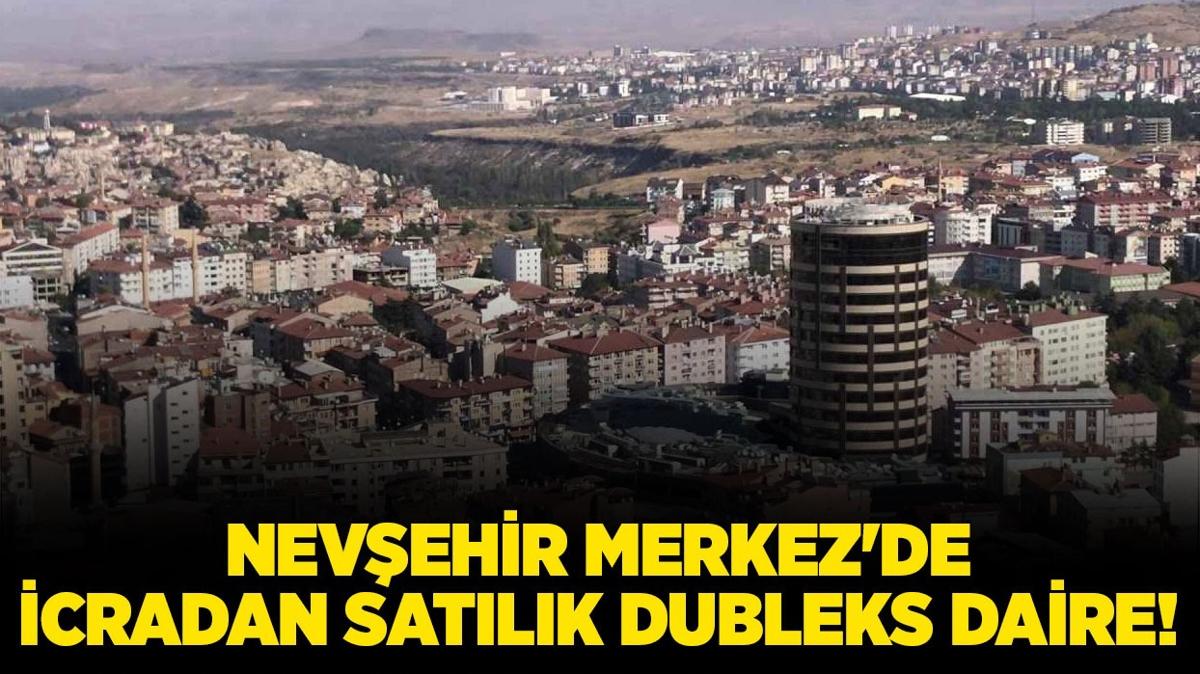 Nevehir Merkez'de icradan satlk dubleks daire!