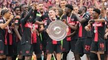 Bundesliga'nn namalup ampiyonu Bayer Leverkusen!