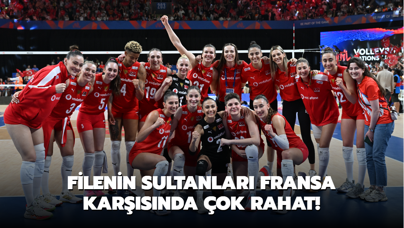 Filenin Sultanlar Fransa karsnda ok rahat!