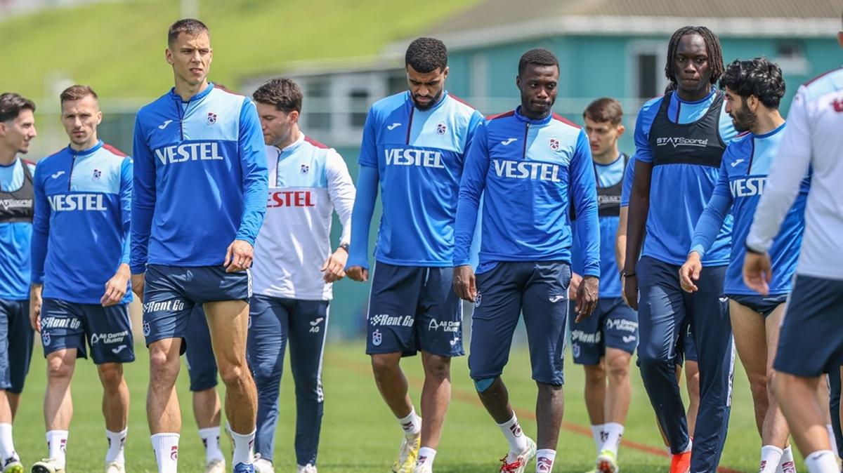 Trabzonspor ara vermeden Beikta ma hazrlklarna balad