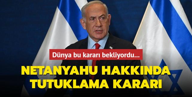 srail Babakan Netanyahu hakknda tutuklama karar