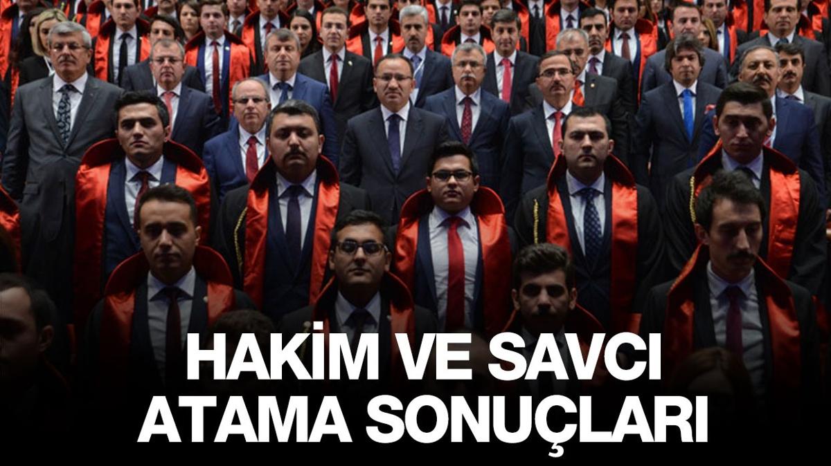 Hakim ve savc atama sonular akland m" Hakim savc kura treni CANLI ZLE!