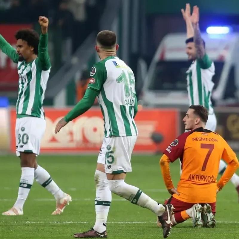 Galatasaray' Konyaspor ncesi tedirgin eden istatistik