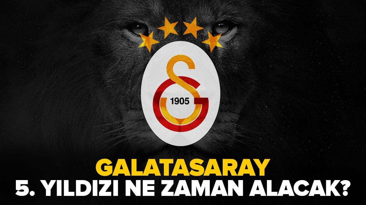 Galatasaray 5. yldz ne zaman alacak" Galatasaray ka kere ampiyon olursa 5 yldz olur"