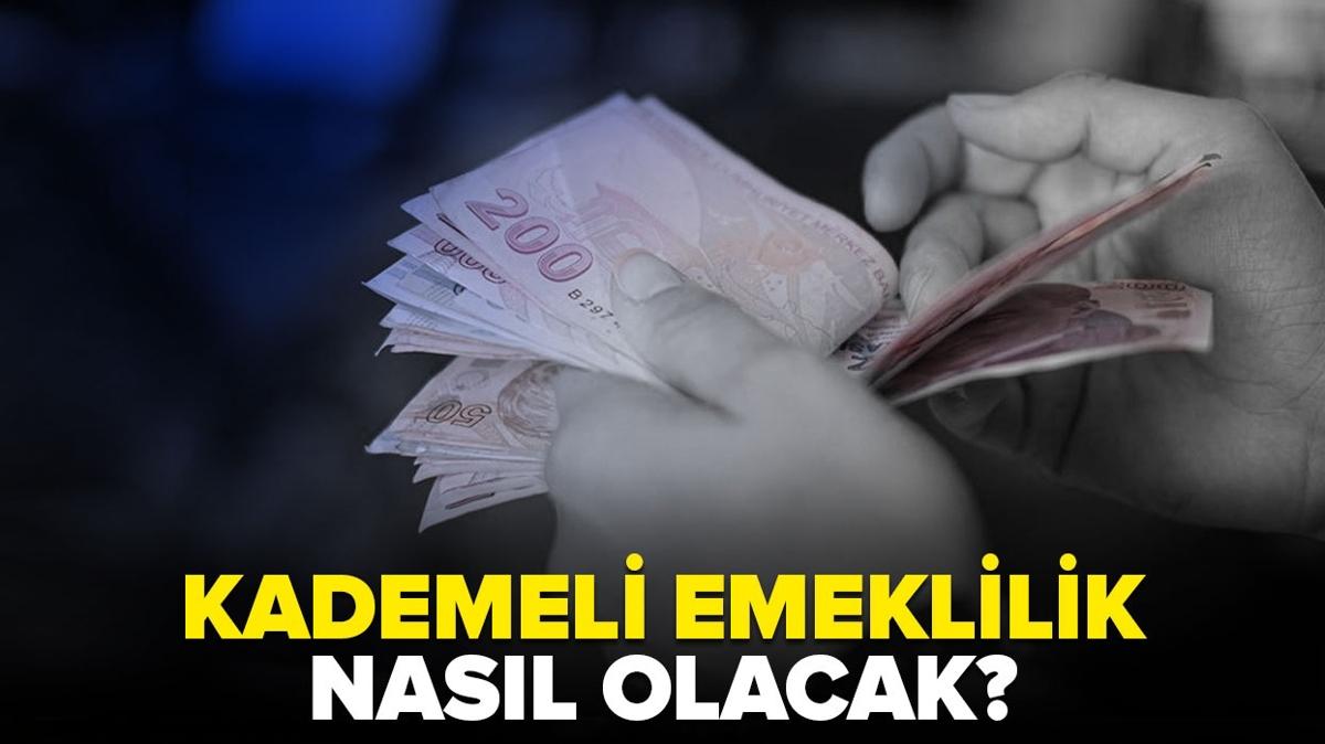 Kademeli Emeklilik Nasıl Olacak? Son Dakika Kademeli Emeklilik şartları ...