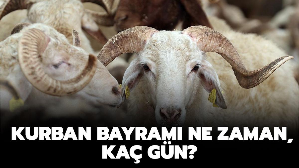 2024 Kurban Bayram ka gn, 9 gn m" Kurban Bayram ne zaman" 