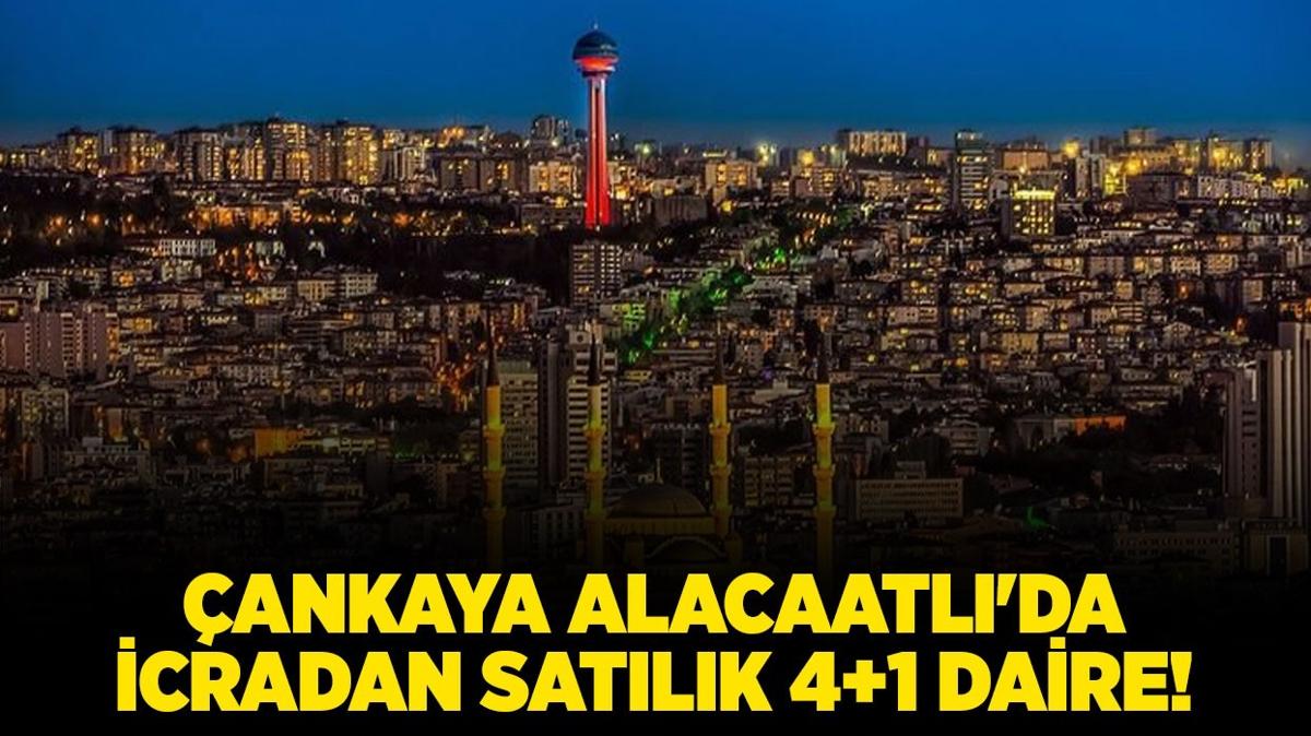 ankaya Alacaatl'da icradan satlk 4+1 daire!