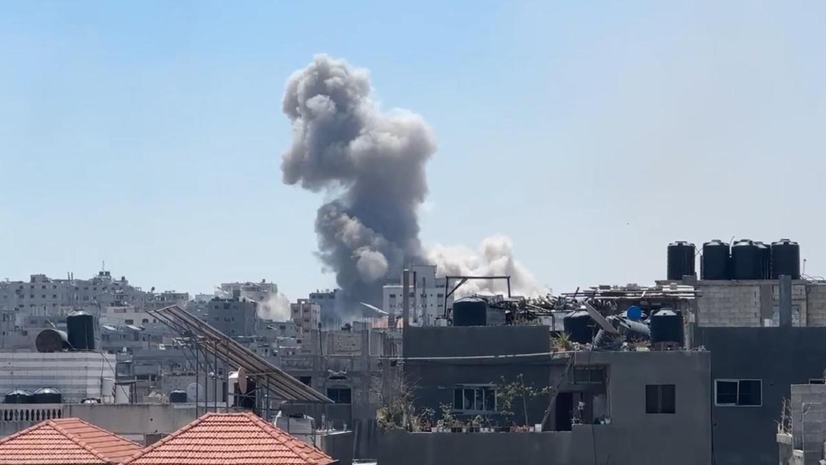 srail, Filistinlilerin snd okulu bombalad: 9 can kayb