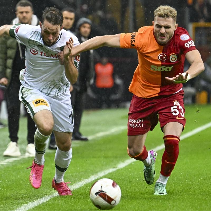 Galatasaray ile Konyaspor 46. kez kar karya gelecek